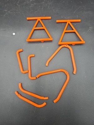 Custom Works V1 Orange Sprint Cage Parts New Enforcer Gbx Gsx Sprint Car Free...