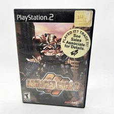Armored Core 3 (Sony PlayStation 2, 2002) No Manual Tested & Working- READ