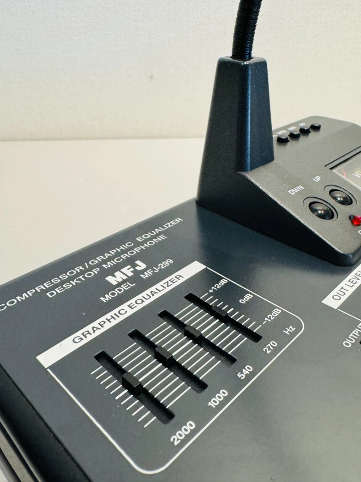 MFJ-299 Professionelles Mikrofon Amateurfunk Funkgerät für Yaesu Icom Kenwood - Bild 4 von 4