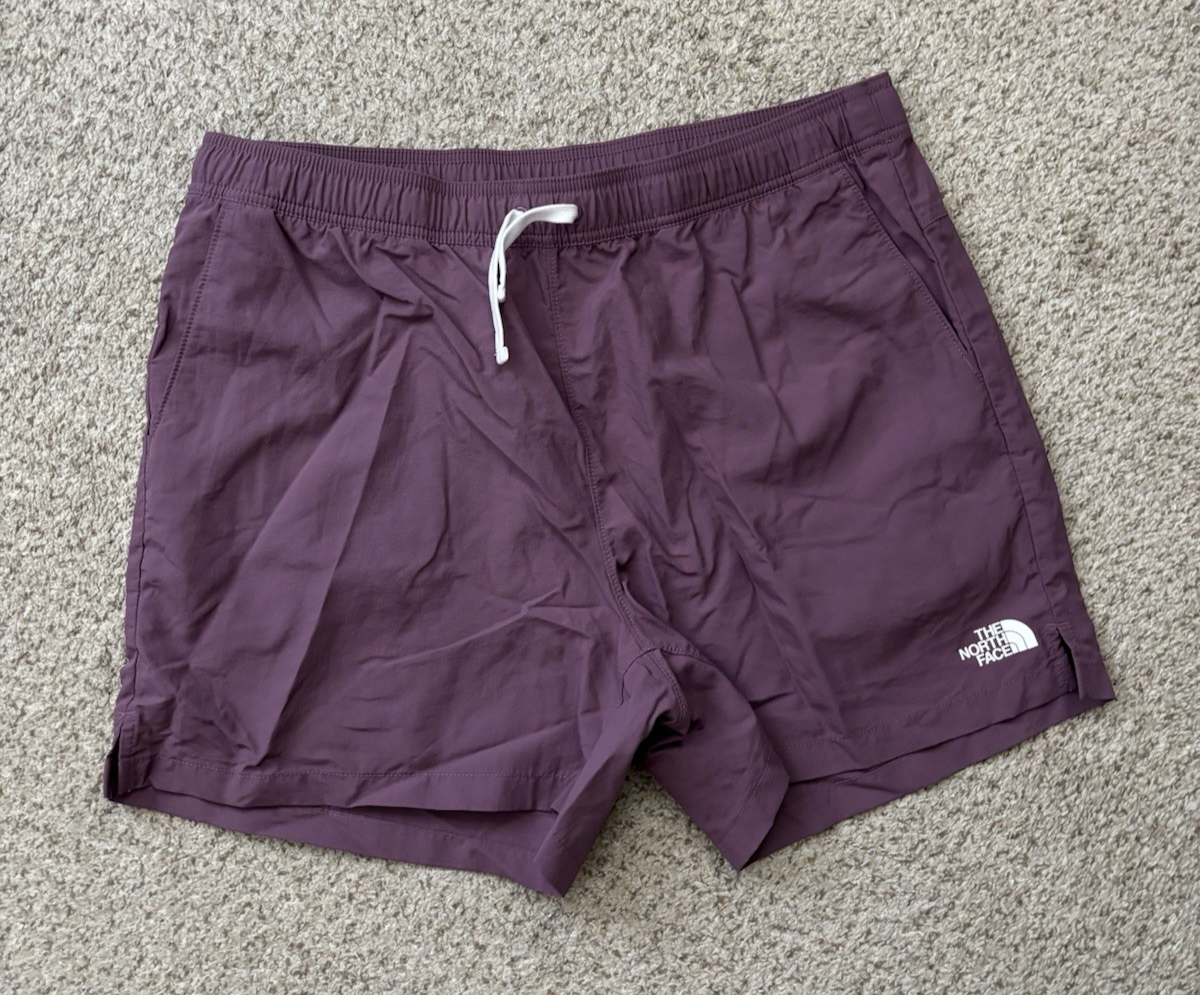 The North Face Shorts Mens Size Large (34) Purple Action Shorts 2.0 FLASHDRY-XD