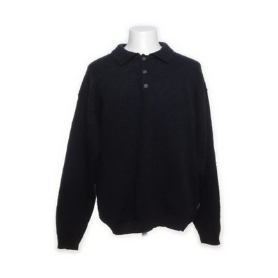 W.E.P, Strickpullover, Größe: L, Blau, Acryl/Polyester/Wolle, Fischgräte #Kva