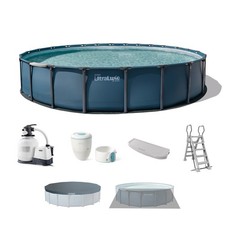 INTEX UltraLuxe 24ft x 52in Above Ground Pool...