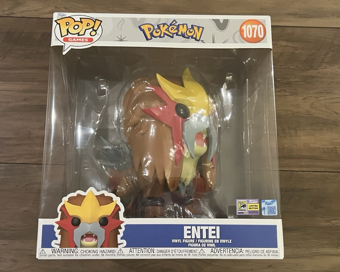 SDCC 2025 Official Sticker FUNKO Pop! Jumbo 10 Pokémon
