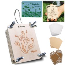 Pocket Flower Press, 6 Layers Mini Flowers Press Kit, Micro Flower Pressing, ...