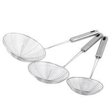 Stainless Steel Spider Strainer Skimmer Spoon Long Handle Skimmer ladle