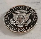 1970-S 40% Silver Kennedy Half Dollar Lower Quality Proof ~ Free Shipping! #1
