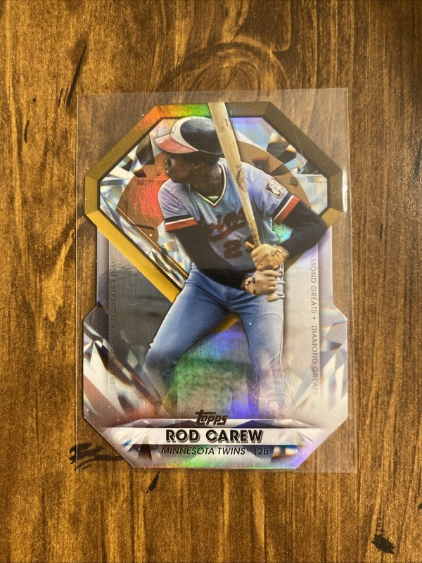 2022 Topps Series 1 - Diamond Greats Die-Cuts Rod Carew #DGDC-13