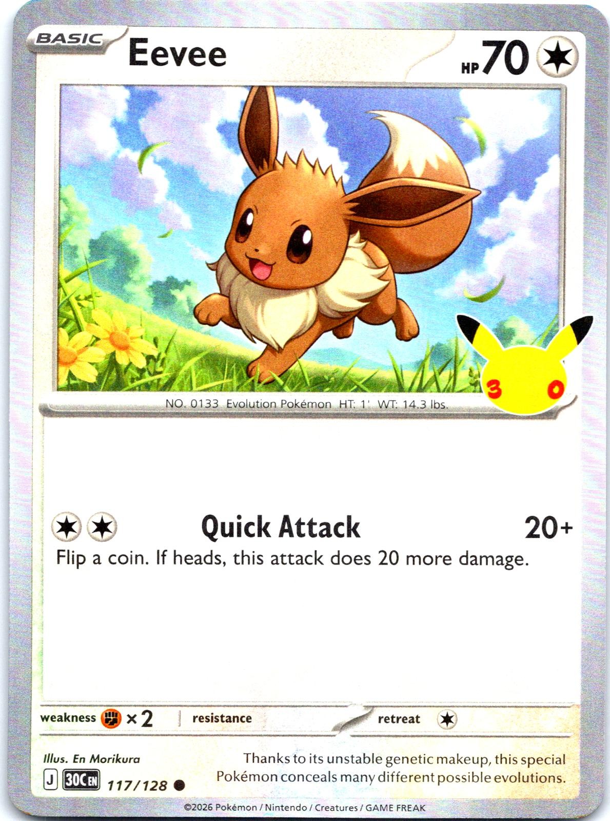 EEVEE 30C C NM/M HOLO