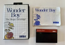 Wonder Boy - Sega Master System - Complete with manual - Tested