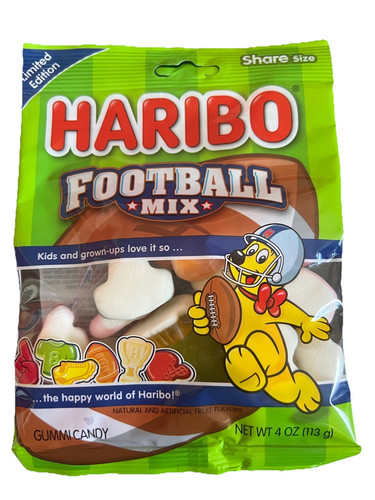 HARIBO Football Gummies Limited Edition (4 Bags) - Bild 1 von 2