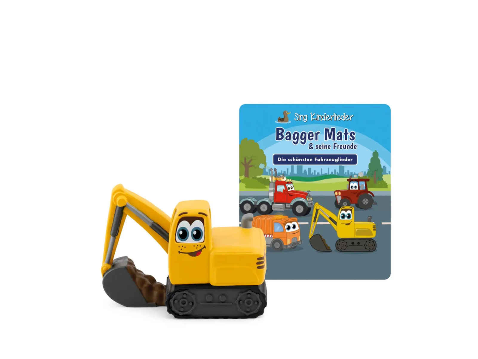 Tonies Unisex Tonie Hörfigur Sing Kinderlieder - Bagger Mats & Seine Freunde - Die Schönsten Fahrzeuglieder Mehrfarbig Baby Größe 3,5 X Größe 11,5 X 20 Mm - Image 5