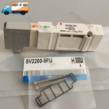 For SMC SV2200-5FU Solenoid Valve 2 Position Double Solenoid 4Pin 24V 0.1-0.7MPa