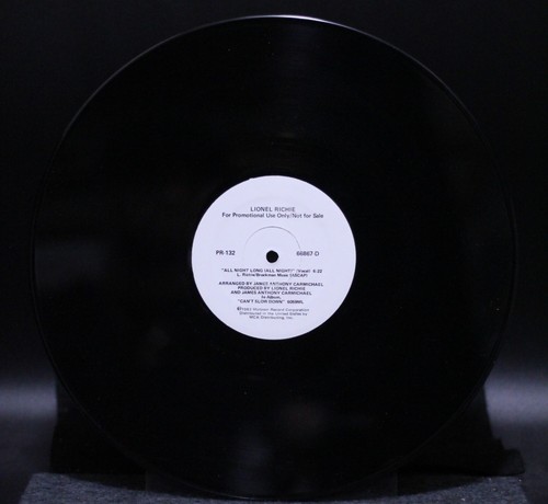 Lionel Richie All Night Long 12" Single Promo PR-132 Vocal Instrumental 1983 NM- - Imagen 4 de 5