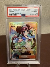Pokémon Rosa 236/236 Sm-Cosmic Eclipse Full Art Ultra Rare Holo - PSA 10 - on eBay