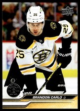 2023-24 Upper Deck Brandon Carlo Boston Bruins #513