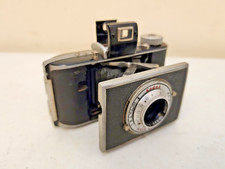 Kodak Flash Bantam Vintage Folding Camera 48mm f/4.5 Lens 828 Film Works