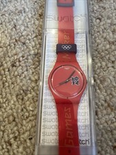 2012 Swatch Watch Games Maker London 2012 Olympic Games New In Box, Unused