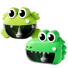 Bathtub Bubble Machine Cartoon Animal Baby Bath Fun Shower Toys with Music