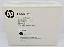 HP 64X Cartridge CC364JC High Yield Black Toner CC364X Genuine New Free Ship