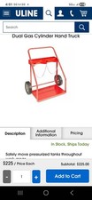 Dual Gas Cylinder Hand Truck