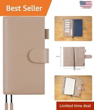 Luxury Leather Cover for Hobonichi Weeks with Bookmarks - Perfect for Organizing