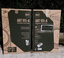 casse Amplificate Rcf ART 915 con cover originali come nuove vendita inutilizzo