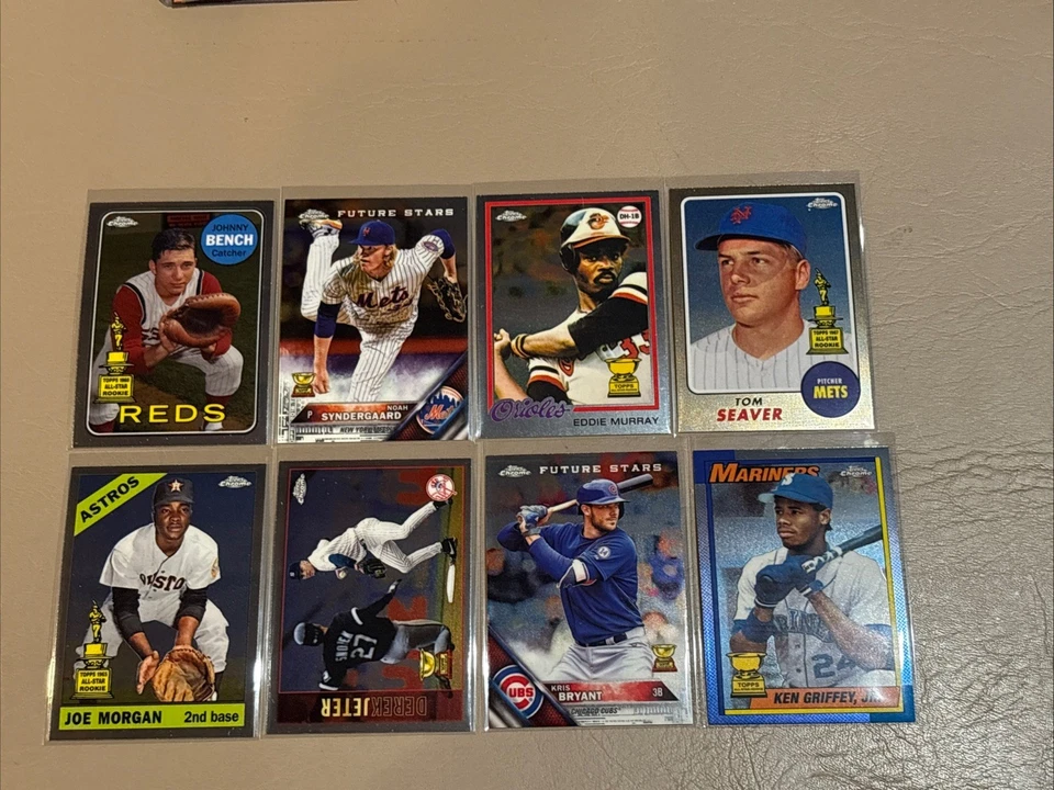 2017 Topps Chrome Update All-Rookie RC Cup 20 Card Set Griffey Trout Ripken + - Image 2 of 3