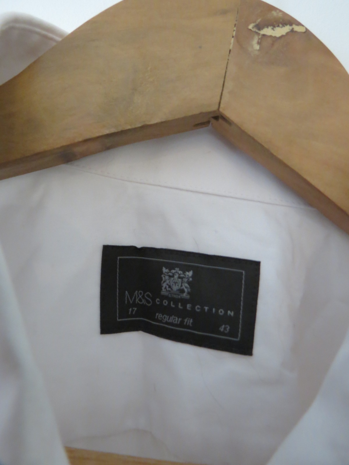 FILA Camicia smoking da sera bianca Marks Spencer 17 pieghe Savile Row cravatta nera Londra.