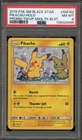 Pokemon Pikachu Team Up Blister Pk. Black Star Holo Promo SM162 PSA 8