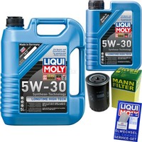 Inspektionspaket 6L Liqui Moly Longtime 5W-30 FüR VW Golf IV Cabriolet 1.9 TDI