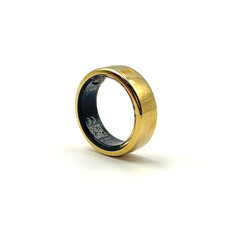 Oura Ring Gen 3 Horizon - Titanium - Size 10 - Gold - HEAVILY SCRATCHED