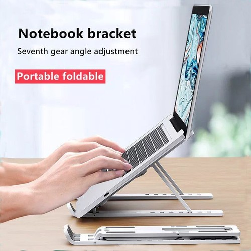 Support pour ordinateur portable pliable 8 vitesses support portable refroidisseur d'ordinateur portable accessoires * - Photo 8/15