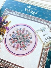 JUST NAN Wings OOP Chart Cherubs Angel Embellishment Pack Beads Kit RARE