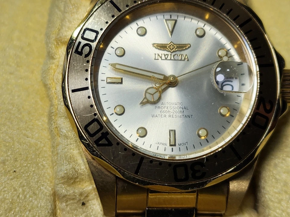 Invicta Men's 9618 Pro Diver Collection Automatic Watch - Working - READ - image 3 of 4