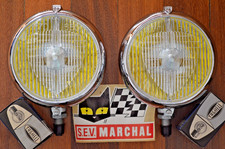 Vintage Nos Marchal 670 680 Fog Lights Nipple Dated 1963 Ferrari Porsche 356