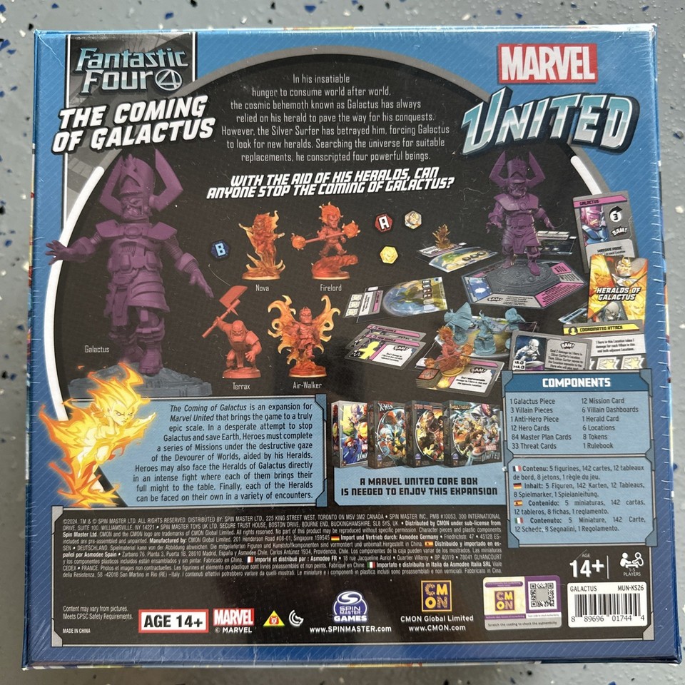 Kickstarter Marvel United Multiverse – Coming Of Galactus, Expansion F4