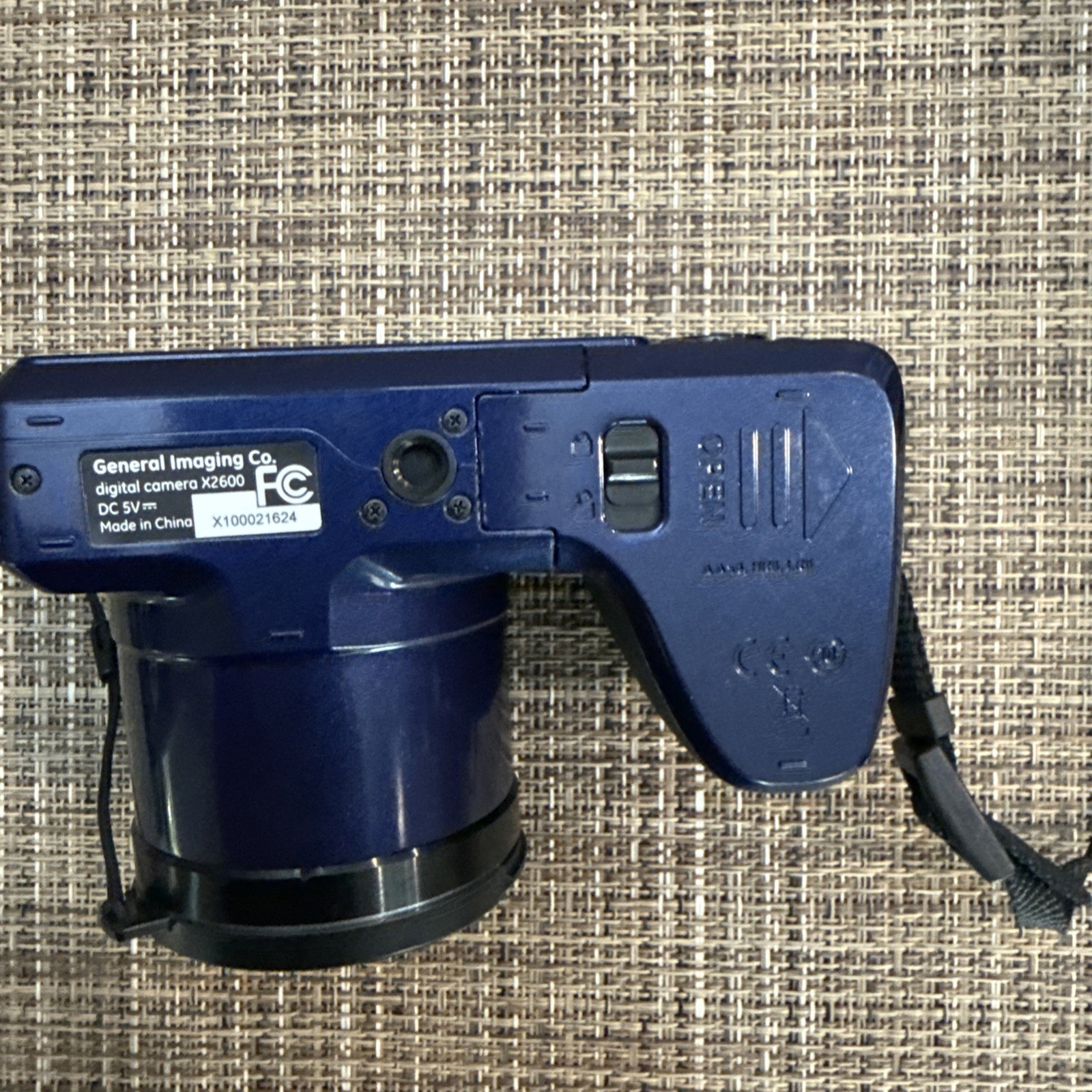 GE X2600 General Imaging Co Blue Digital Camera 16.1 Megapixels Imagine ...