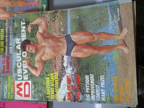 Muscular Development 10 Magazine Lot 1965-1969 Al Keene, Vic Downs, Whitaker + - Picture 10 of 23