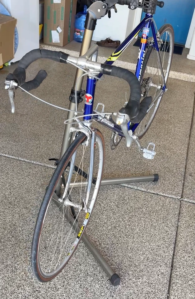 Tommasini Sintesi 1999 59 cm azul - Columbus Neuron Steel - Ultegra 6500 9 velocidades Foto 2 de 4