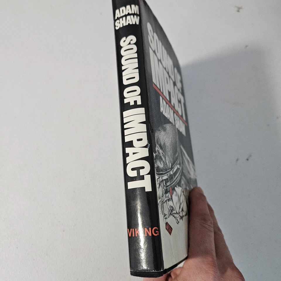 SOUND OF IMPACT TWA FLIGHT 514 BY ADAM SHAW HC/DJ 1977 VIKING 1ST  GC VTG - Image 2 of 4