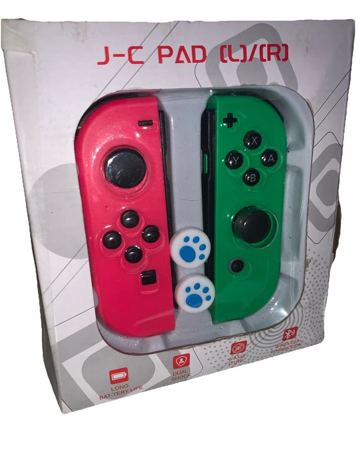 Mandos J-C PAD Nintendo Switch JoyCon Azul-Rojo Nintendo Switch Foto 4 de 4