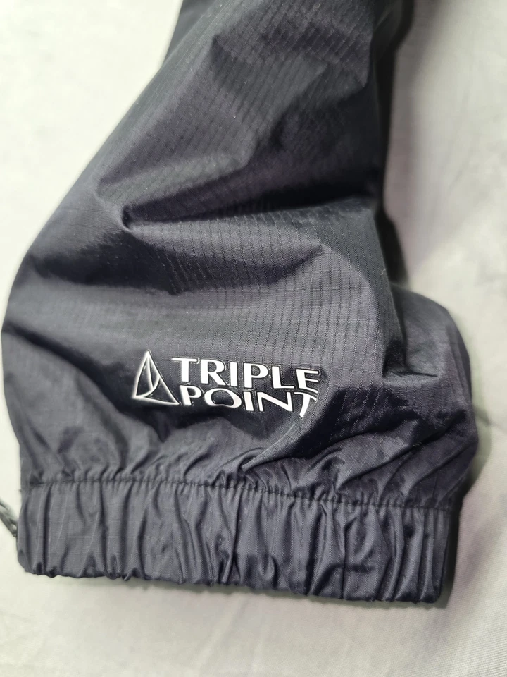 Lowe Alpine Women’s Outdoor Hiking Pants Small Black Rip-Stop Travel Zip-Leg - Image 3 of 4