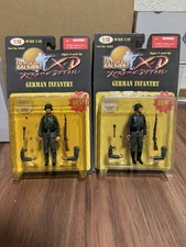 21st Century Toys Ultimate Soldier 1/18 2 Figure Lot German unit WWII