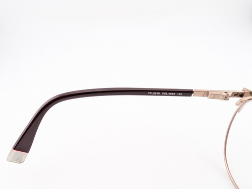 Furla Eyeglasses, Frames Only, Bangladesh, VFU551K 0E59, 51-20-135,Burgundy/Gold - Picture 17 of 20