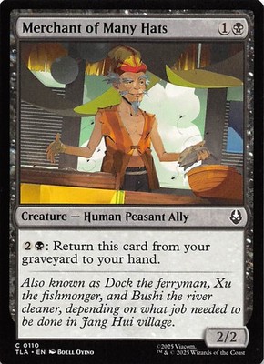 Merchant of Many Hats 110 Avatar: The Last Airbender Magic the Gathering