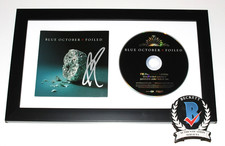JUSTIN FURSTENFELD SIGNED FRAMED BLUE OCTOBER 'FOILED' CD ALBUM BECKETT COA