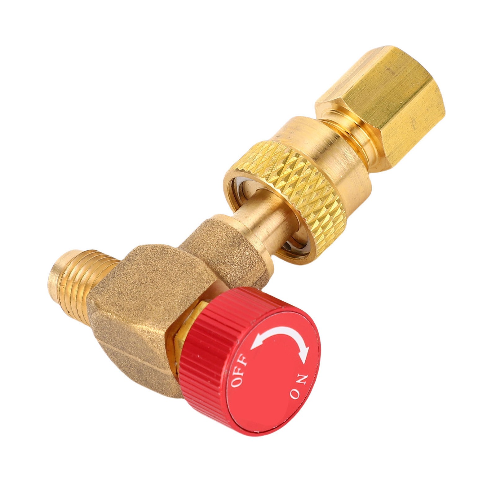 Cooling Fluid Charging Valve Cooling Fluid Adapter Compact For R22 R32 R410