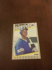 1989 Fleer Ken Griffey Jr. Rookie  #58