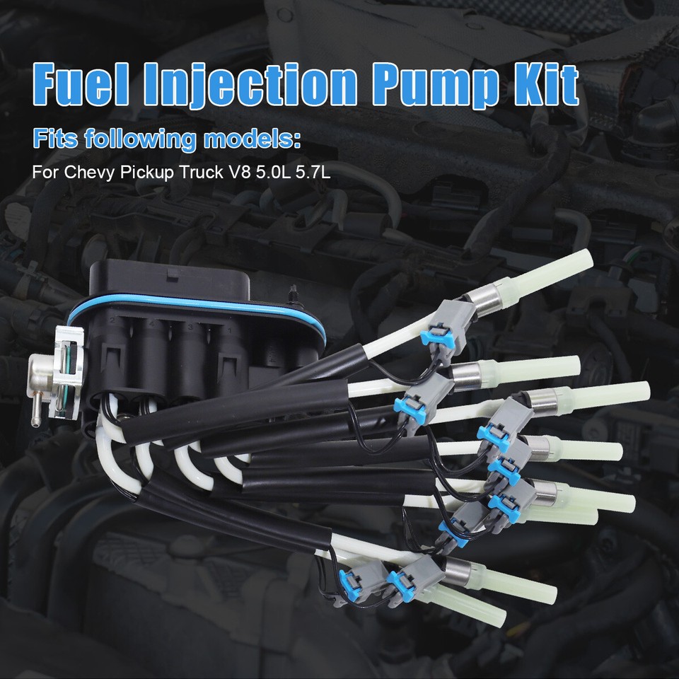 Spider Vortec Fuel Injector For Chevy Pickup Truck V8 5.0L FJ504