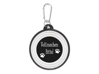 "Walkies Hundenapf Faltbar \"Vollmachen Bitte!\" | Reisenapf | Hunde Napf"